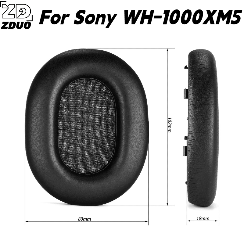 Sony Headphone Wh-1000Xm5 - 소니 WH-1000XM5 무선 헤드폰용, 간편하게 탈부착