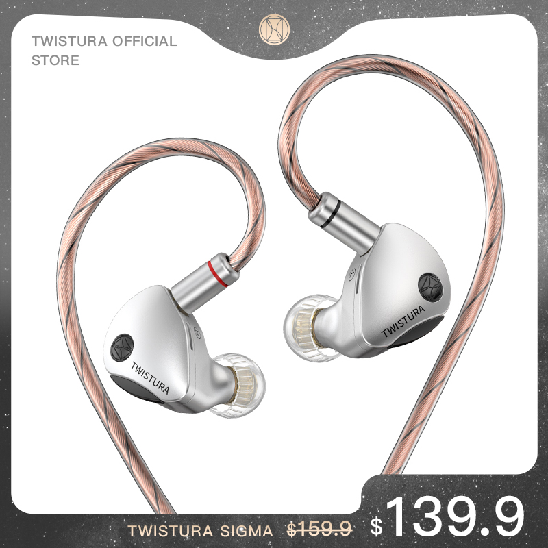 Audiophile Headphone Wired - TWISTURA WOODNOTE 플래그십 우드노트 유선 헤드폰,