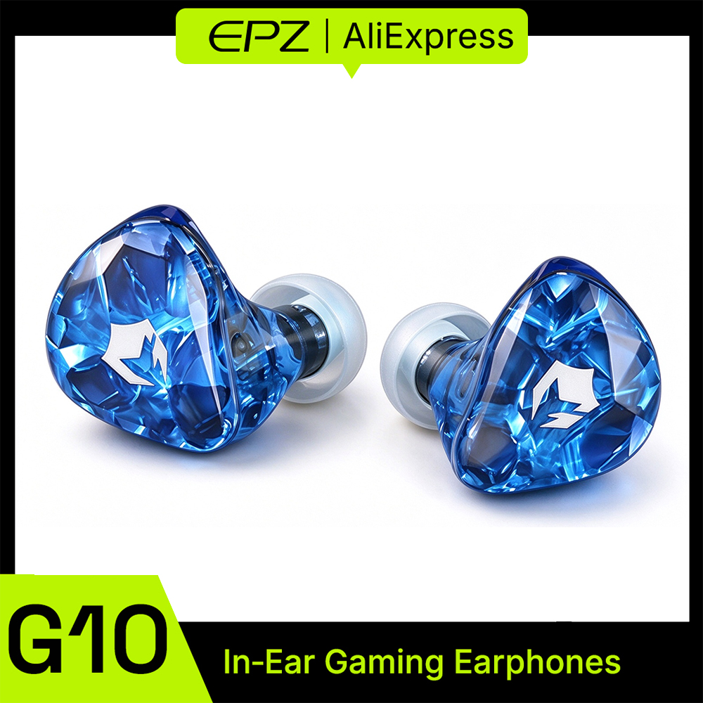 EPZ G10 유선 게이밍 이어폰, 10mm LCP 다 - Audiophile Headphone Wired 리뷰 및 가격