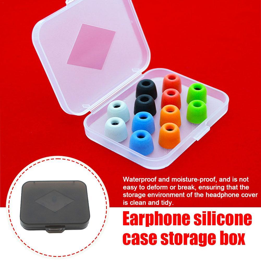 이어폰 실리콘 케이스 보관함 투명 이어폰 실리콘 커버  - Earphone Foam Tip 리뷰 및 가격